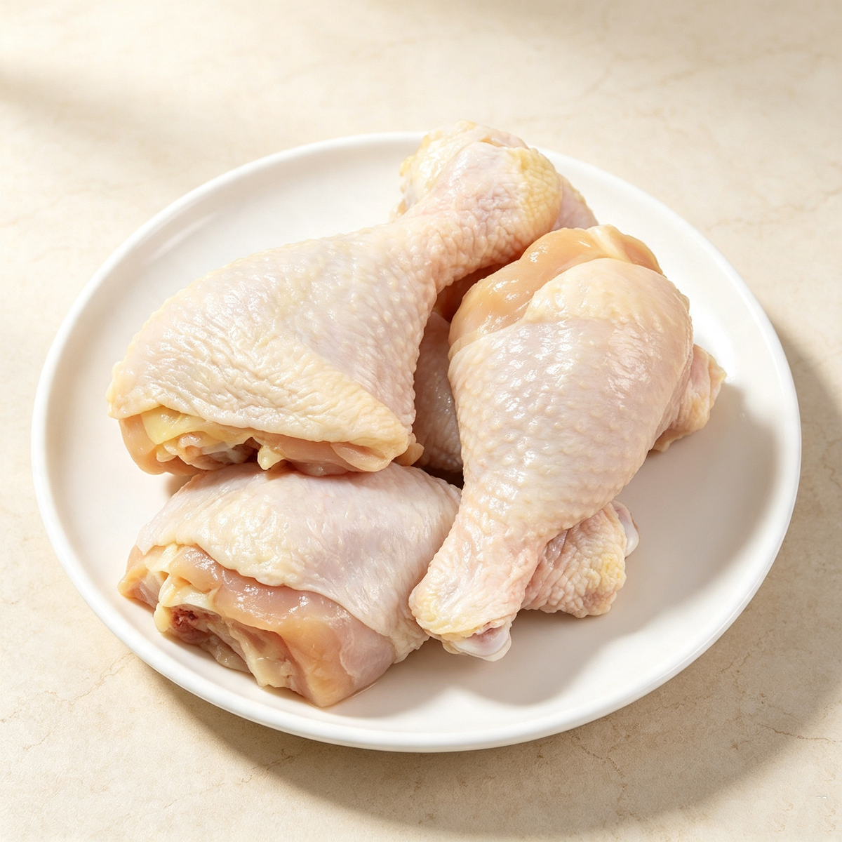 Raw Fresh Chicken Drumsticks
